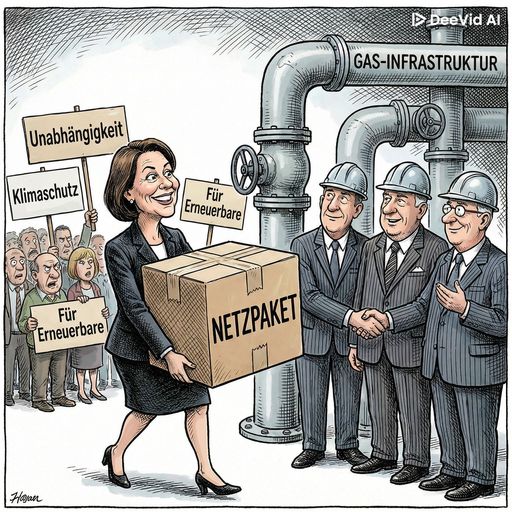 Ministerin Reiche, die Gaslobby und die Bürger