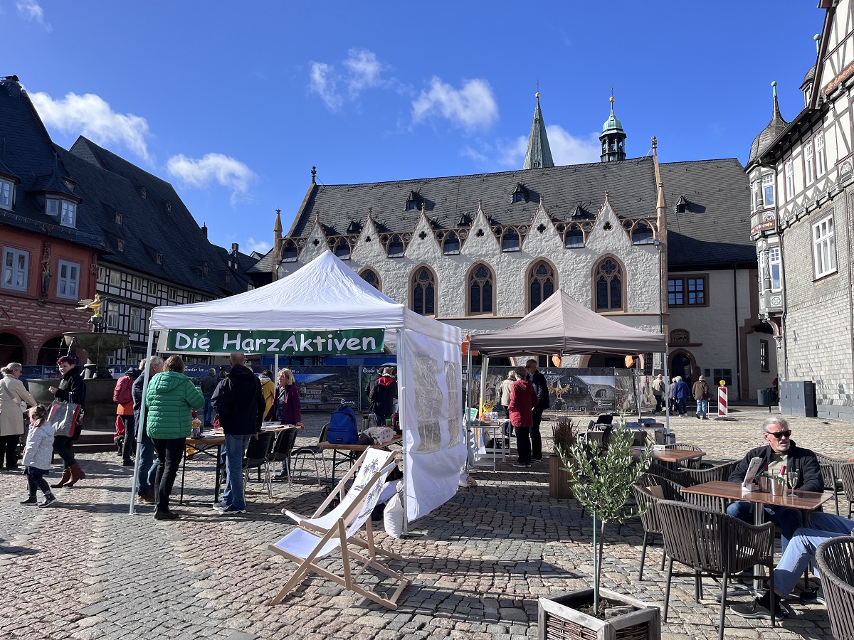 infostand die harzaktiven