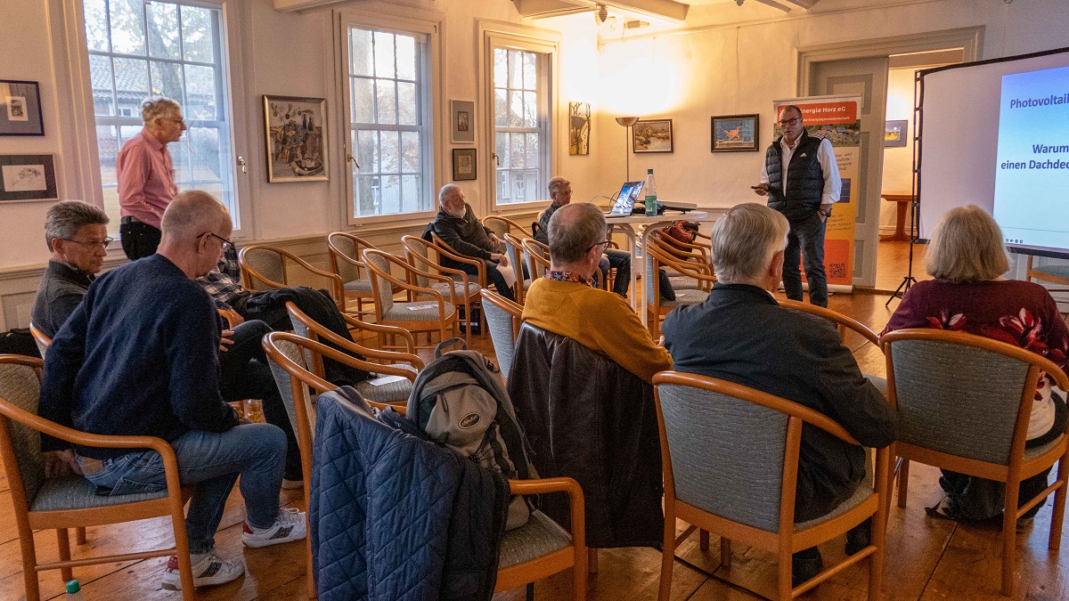 Infoabend Photovoltaik in Clausthal-Zellerfeld, 22.10.2024