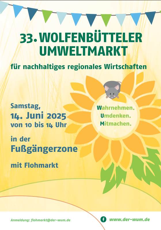 Wolfenbütteler Umweltmarkt - Plakat