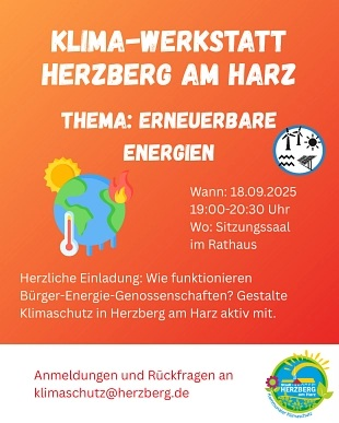 Klima-Werkstatt Herzberg am 18.09.2025
