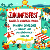 Zukunftsfest 2026 in Goslar am 26.09.2026
